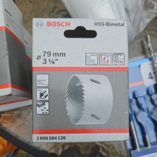 Bosch Professional HSS Bimetal Holesaw Standard Adapter 79mm 3 1/8" 2608584126