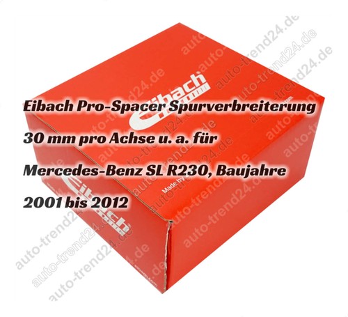 Eibach SV 30mm/Achse & Schrauben-👜 u.a.: Mercedes-Benz SL R230 Bj. 2001-2012 - Bild 3 von 13