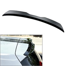 Rear Roof Lip Spoiler Tail Wing Universal For Hatchback Suv Mpv Car Matte Black