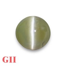 GII Certified CEYLONESE Chrysoberyl Cat's Eye 7.48 Ct. Natural Untreated ROUND