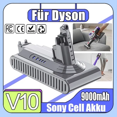 9,0Ah Akku 25.2V Für Dyson V10 Professional SV12 Absolute Staubsauger Ersatzakku