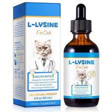 Lysine for Cats Immune System & Respiratory Health Support Supplement
