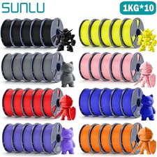 10KG SUNLU PETG/PLA/PLA 2.0/PLA /SILK/ABS/Meta/ASA 3D Printer Filament 1.75MM