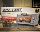 BLACK+DECKER TO1787SS "Crisp 'N Bake" Air Fry 4 Slice Toaster Oven NEW
