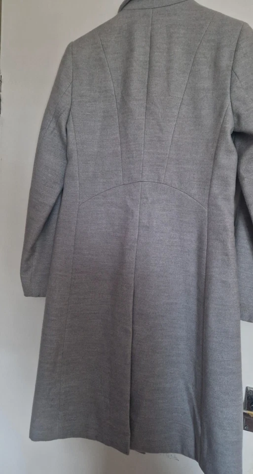 StudioM Grey womens Coat Size 10 - Image 2 of 4
