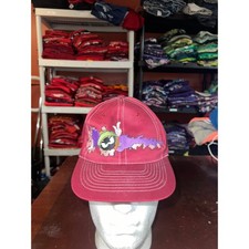 Vintage Marvin The Martian Hat Snapback Six Flags Looney Tunes VTG Cap Headwear