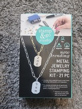Nicole Craft Brands Stamp Go Metal Stamping Kit, 21pc