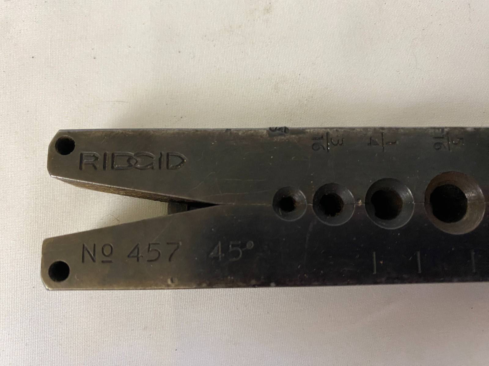 RIDGID No. 457 45° Flaring Tool Set w/ Bonus Tubing Cutter – Original Box & Manu