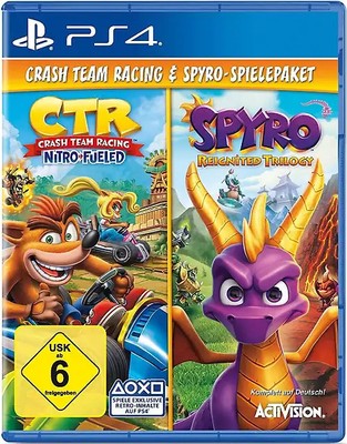 Spyro Reignited Trilogy + Crash Team Racing Nitro [Fueled Bundle] Zst. SEHR GUT