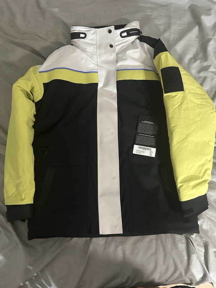 $1100 Chaqueta Ski-Doo Snowmobile 456043 para mujer Typha X KANUK, L, amarillo de alta visibilidad L0 Foto 4 de 4