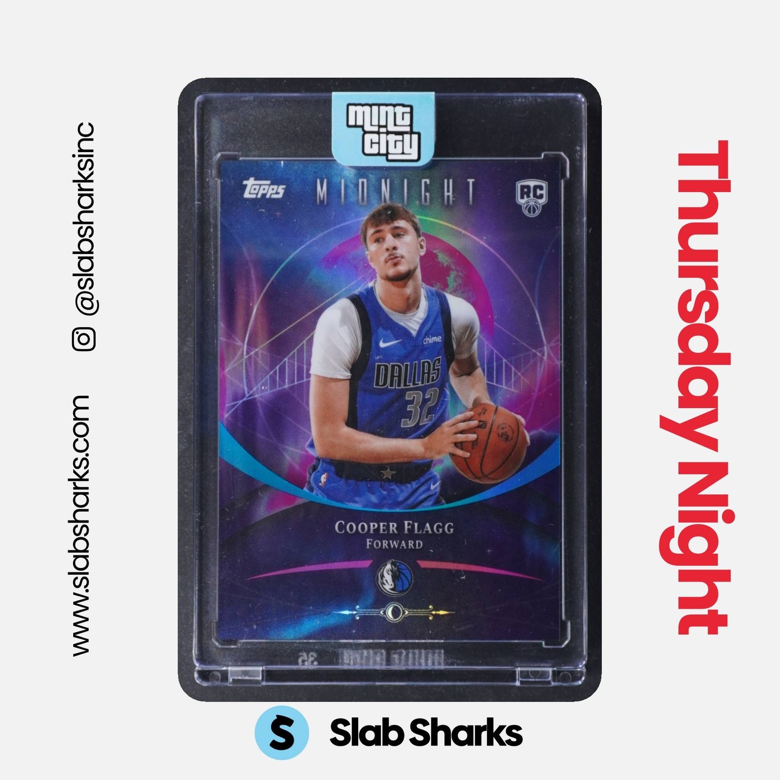 Cooper Flagg 2025 Topps Midnight #61 Base Price Guide - Sports 