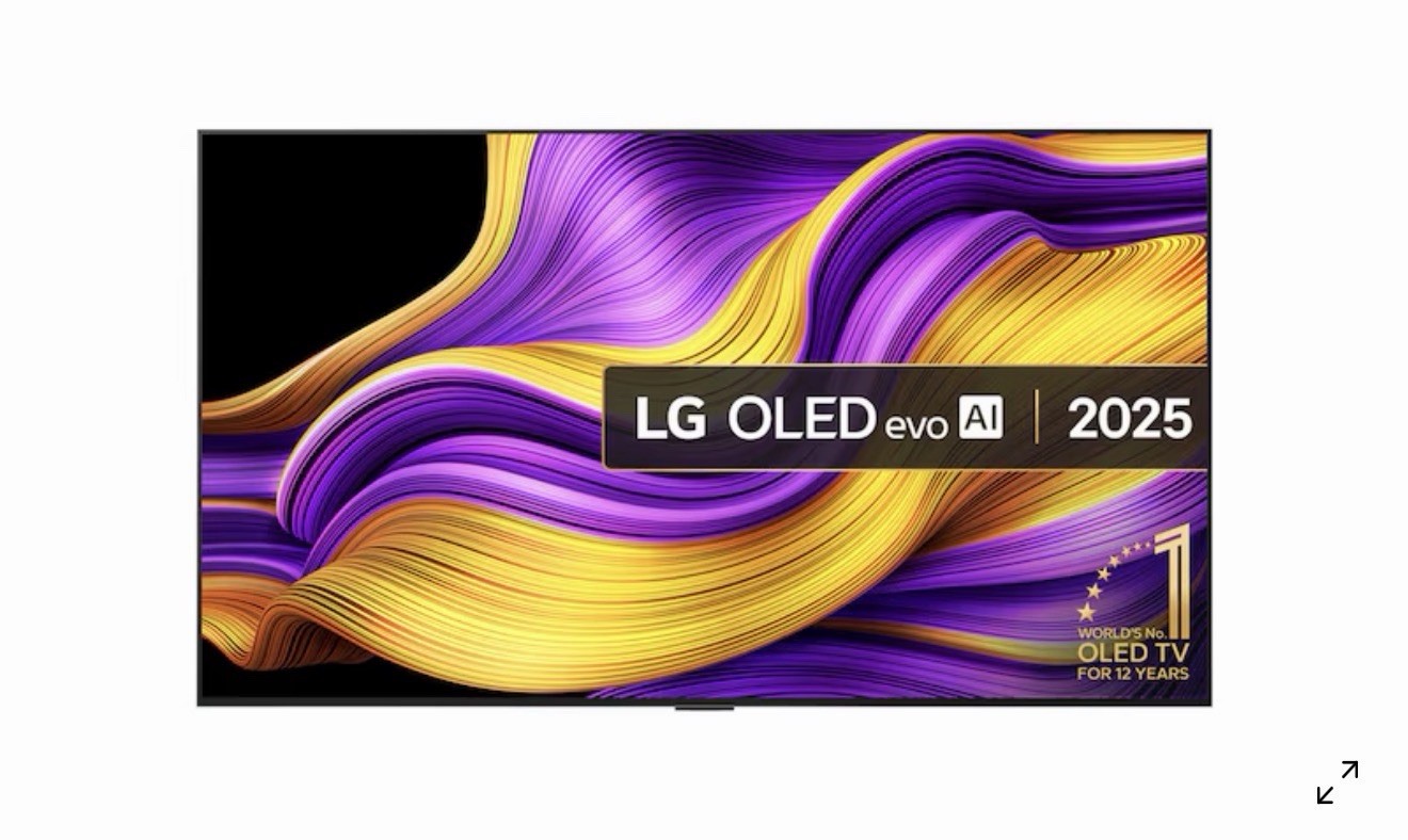 2025 65 inch LG G5 OLED evo AI 4K Smart TV Wall mount version OLED65G54LW £1450
