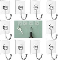 10 StüCk Klebehaken,Haken Selbstklebend,Wandhaken Selbstklebend,Klebehaken