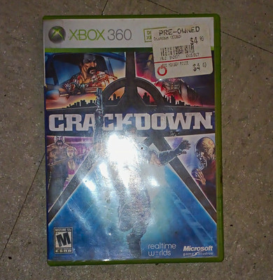Microsoft Game Studios Crackdown (Xbox 360) 2007 M NTSC-U/C Manual Included
