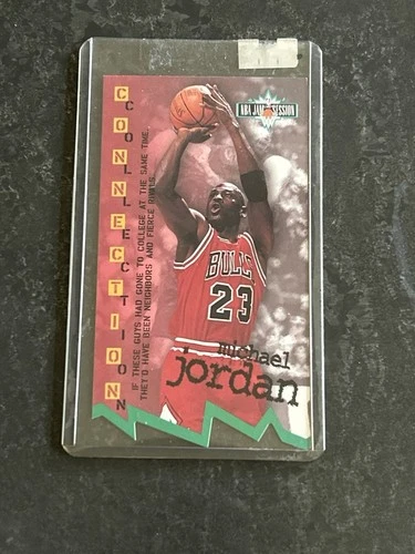 1995-96 Fleer NBA Jam Session Michael Jordan - #D13 Die-Cut Chicago Bulls