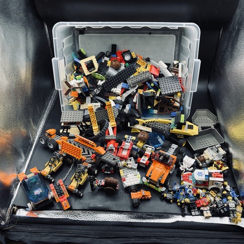 LEGO Bulk Lot Vehicles With Minifigs See pics 6 Lbs See Pics Ships Fast Buy Now