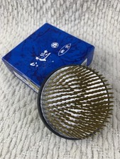 NEW Japanese Ikebana Kenzan Flower Arrangement Brass Needle Frog Japan Round