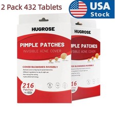 US 432PCS Day  Night Care Hydrocolloid Invisible Pimple Patches Acne Spot Stick
