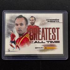 🔌IU 2026 FUTERA MULTI-SPORT SERIES 1 GREATEST ALL TIME RED 2/5 ANDRES INIESTA