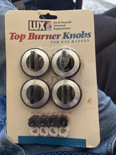 LUX top burner gas range knob kit