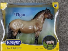 Breyer Glossy Theo Draft Horse Traditional CC Appreciation Model Web Special