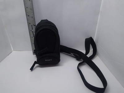 Sony LCS-CSJ Soft Carrying Case With Shoulder Strap Black