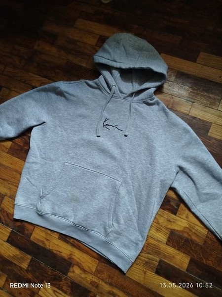 Men Karl Kain Hoodie Grey 38