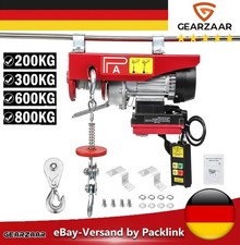 Paranco elettrico verricello con telecomando 200 kg-800 kg 230V