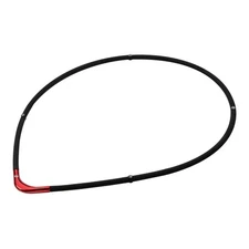 Phiten Necklace RAKUWA magnetic titanium necklace S- || Black/Red 45cm
