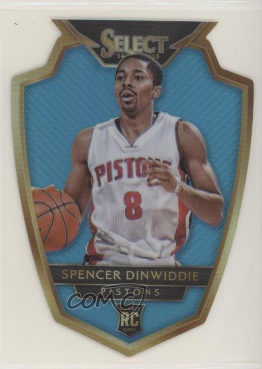 2014 Panini Select Premier Level Blue Prizm /199 Spencer Dinwiddie Rookie RC w5c