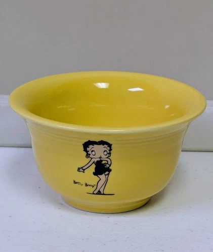 vintage Fiestaware BETTY BOOP - Bouillon Bowl 7oz Sunflower Yellow