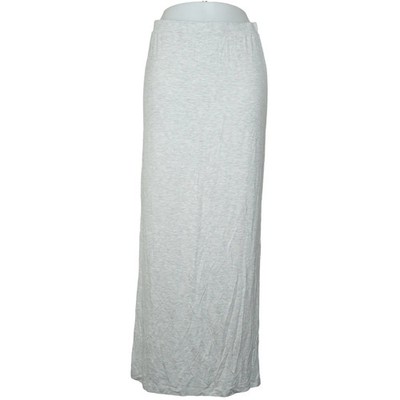 Just Female, Maxirock, Größe: L, JANE MAXI TUBE SKIRT, Grau #Cog