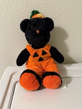 Teddy Bear In A Pumpkin Suit
