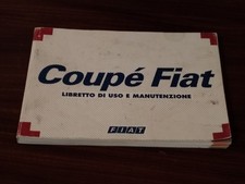 FIAT COUPE' 16V 16V TURBO PLUS LIBRETTO DI USO E MANUTENZIONE