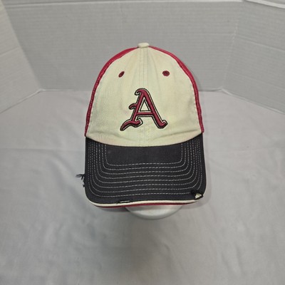 University Of Arkansas Razorbacks Baseball Cap Hat Cream By