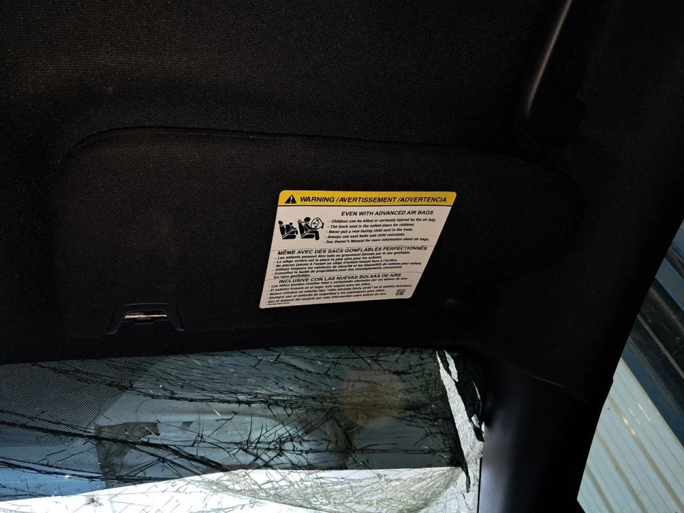 Viseira solar para passageiros iluminada sem teto solar compatível com 17-20 FUSION 432812 - Imagem 2 de 4