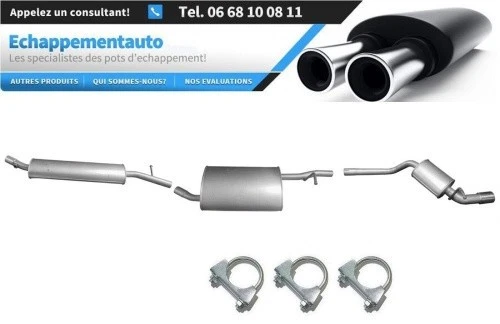 Dacia Duster 1.6 SCe 115 4x4 2015-2018 Ligne d’échappement complète - Photo 1/1