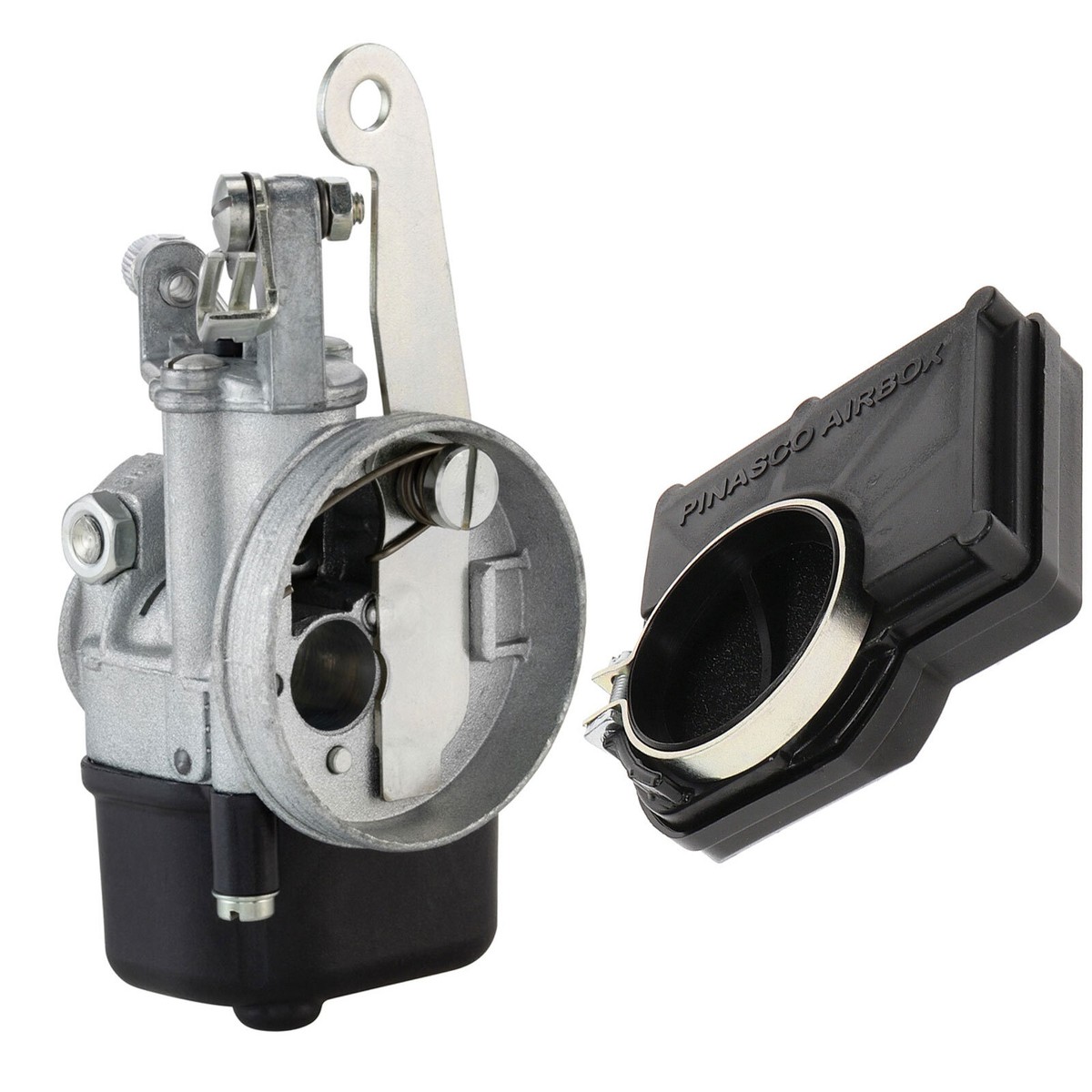 Kit Carburatore Dellorto SHA 13-13 Filtro Aria Pinasco Piaggio SI Ciao  Bravo