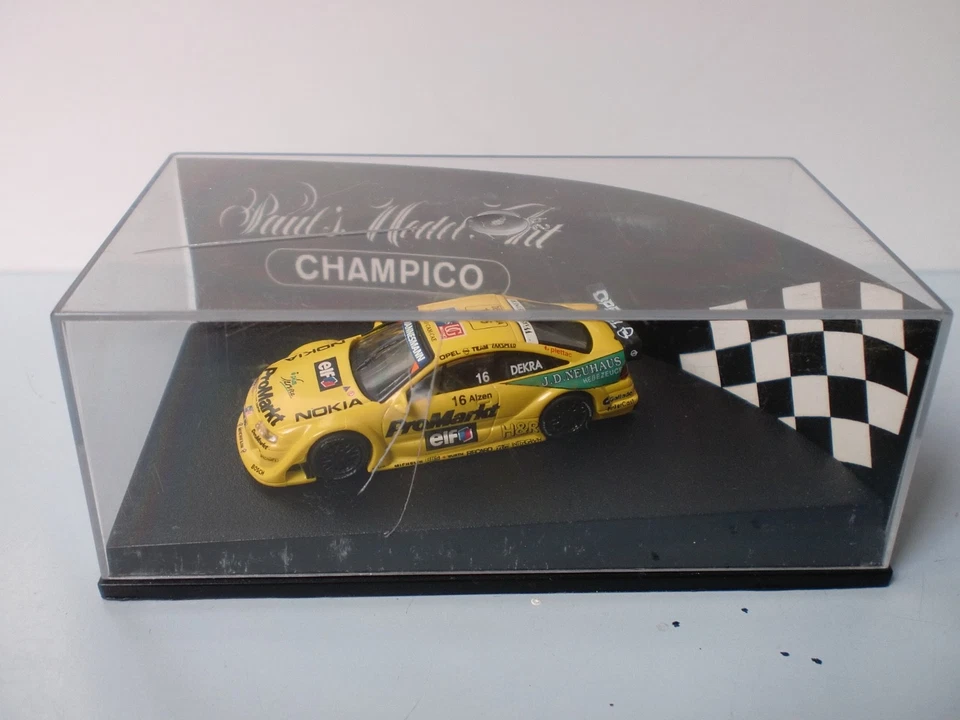 MINICHAMPS 1/87 - OPEL CALIBRA ITC 96 ALZEN ZAKSPEED N° 16 - Immagine 2 di 3