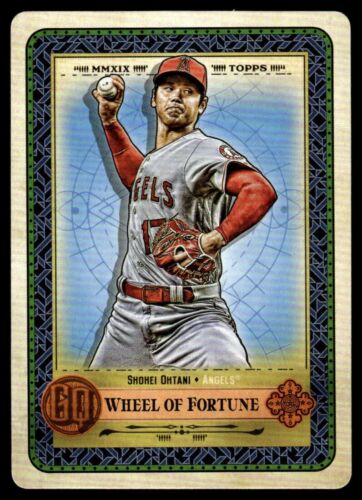 2019 Gypsy Queen Wheel Of Fortune Shohei Ohtani Los Angeles Angels #17 - Photo 1 sur 2