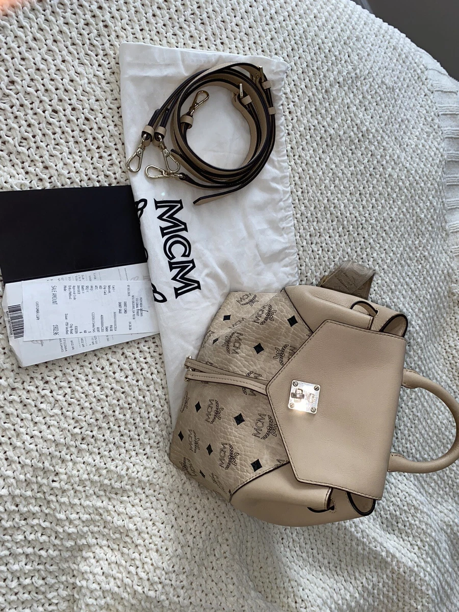 MCM Essential Visetos Original Crossbody Bag