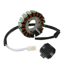 Magneto Stator Coil + Regulator Rectifier Voltage Fit For Yamaha FZ6 FZ6N 04-09