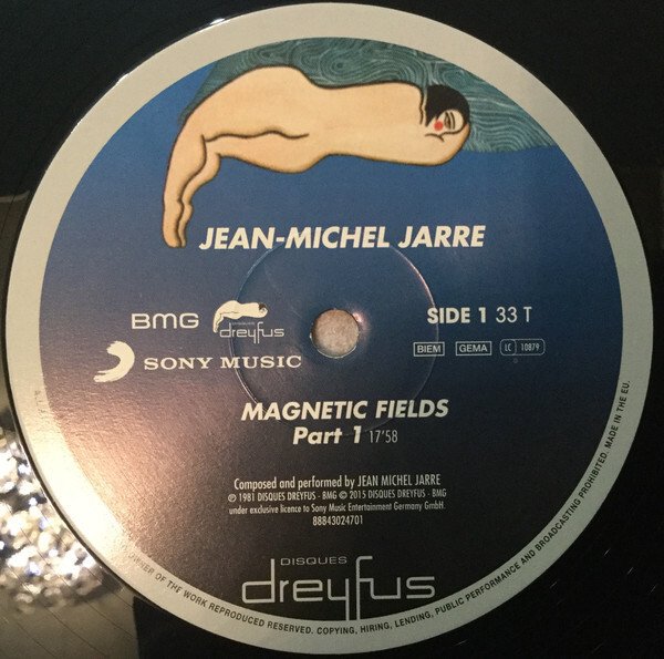 Jean-Michel Jarre Magnetic Fields = Les Chants Magnétiques LP