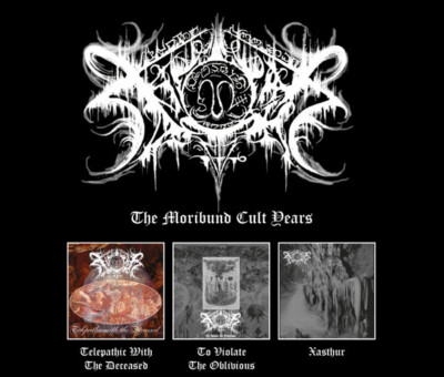 XASTHUR - The Moribund Cult Years  (3-CD) BOXSET