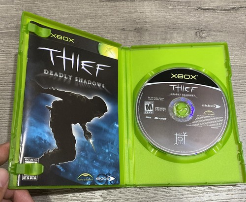 Thief: Deadly Shadows (Microsoft Xbox, 2004) Complete W/ Manual - Picture 4 of 5