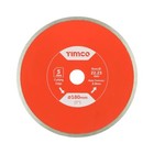 Timco - General Purpose Tile & Ceramic Diamond Blade Continuous Size 180 x 22.2