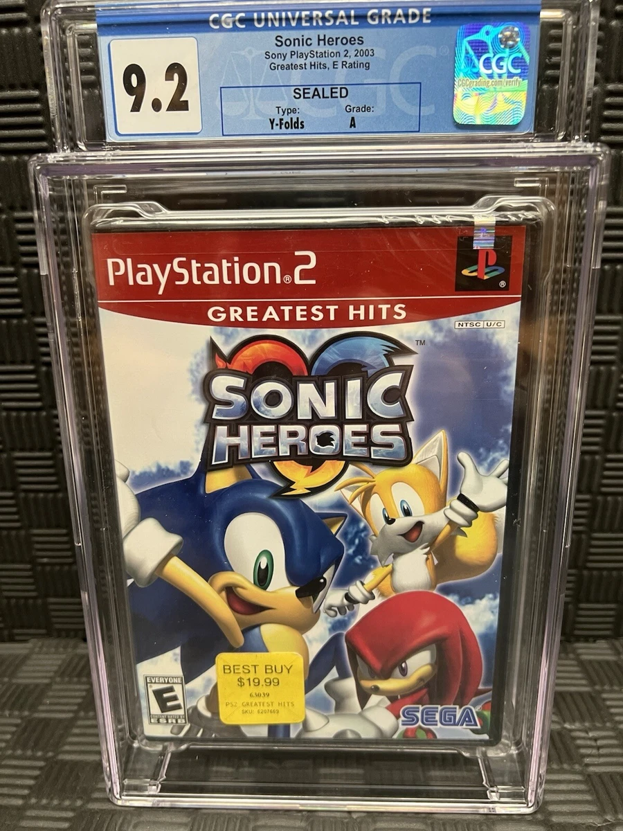 PlayStation 2 Sonic Heroes - Sealed Graded 9.2 | eBay