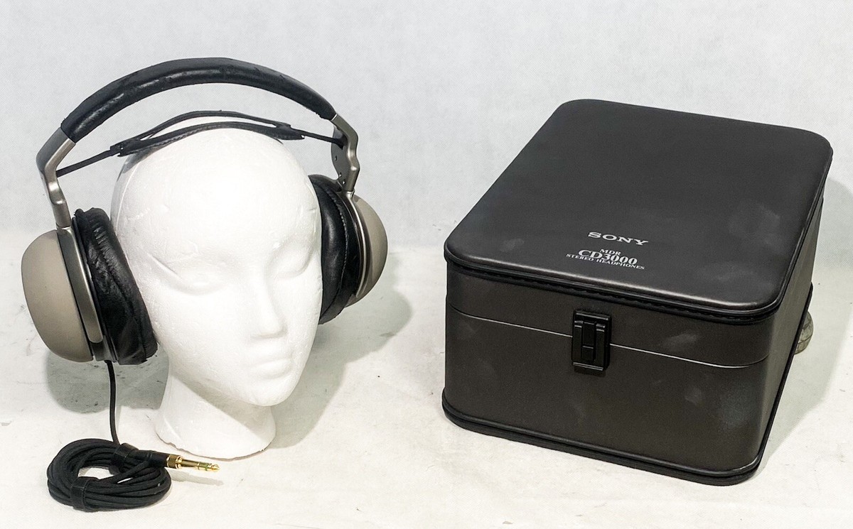 SONY ヘッドホン　MDR-CD3000 バイオセルロース振動板の名機！SONYのヘッドホンMDR-CD3000を