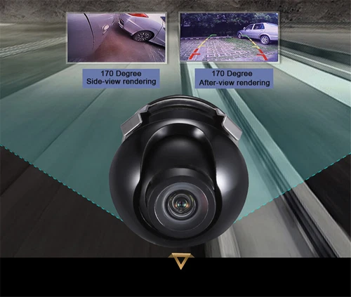 Sistema de visión panorámica de 360° de 4 vías para automóvil DVR grabación kit de cámara de estacionamiento- - Imagen 18 de 24