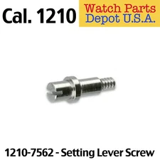 Rolex Caliber 1210-7562 Setting Lever Screw, Swiss Made Replacement Part